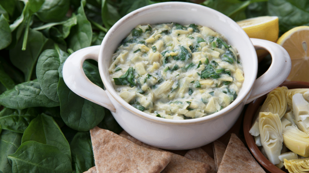 Spinach Artichoke Dip Without Cream Cheese