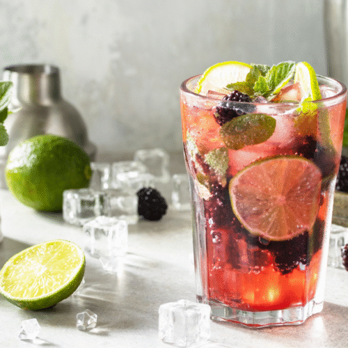 Blackberry Virgin Mojito