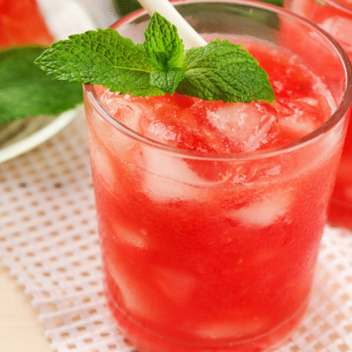 Watermelon Cucumber Agua Fresca