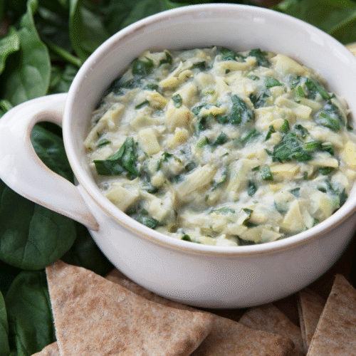 Cold Spinach Artichoke Dip