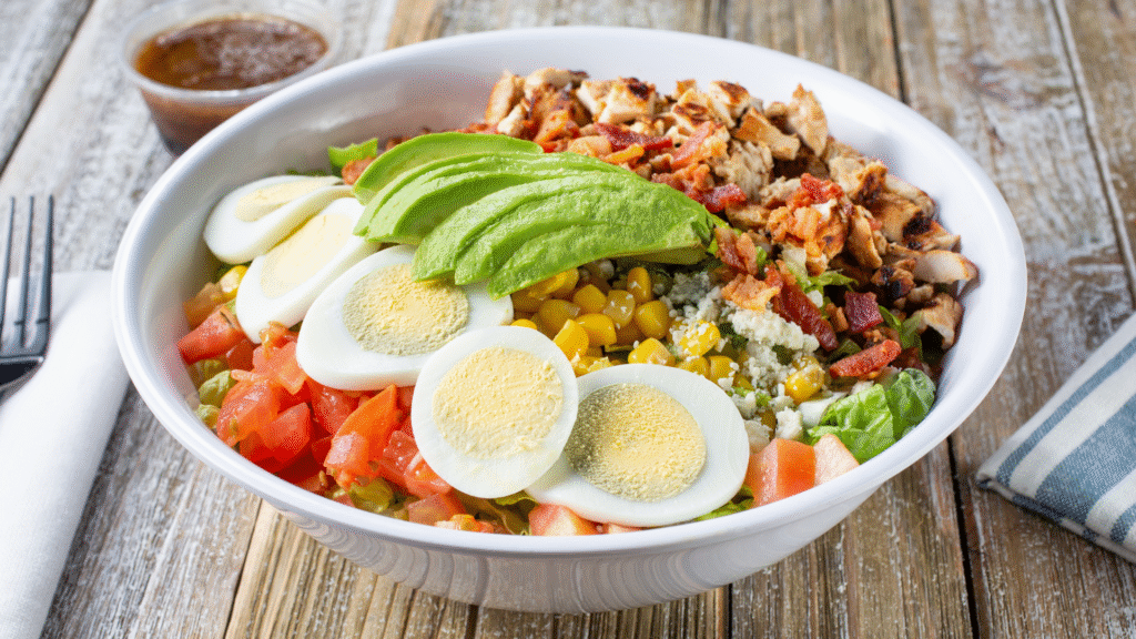 Salmon Cobb Salad