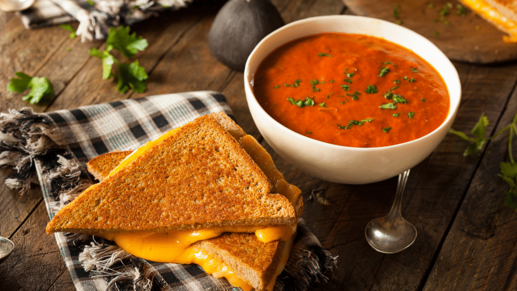 Grilled Cheese andTomato Soup