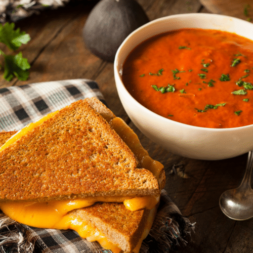 Grilled Cheese andTomato Soup