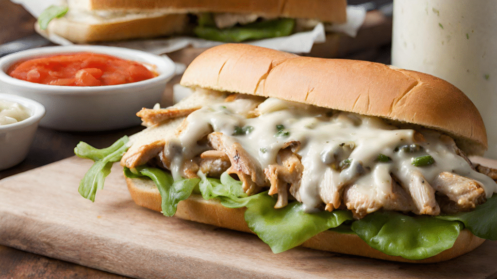 Chicken Philly Sandwich