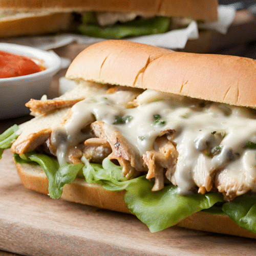 Chicken Philly Sandwich