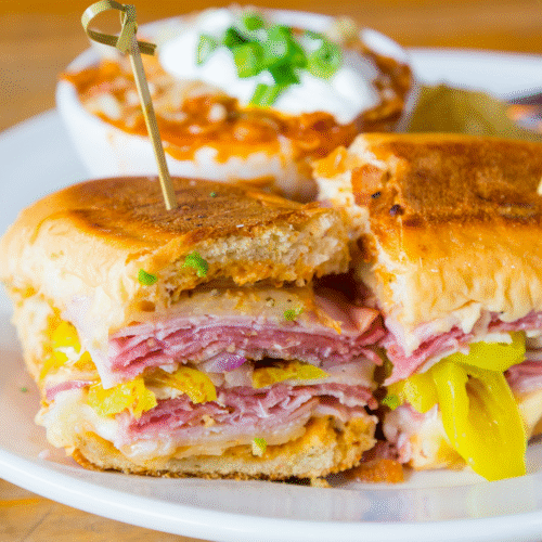 Turkey Pastrami Sandwich