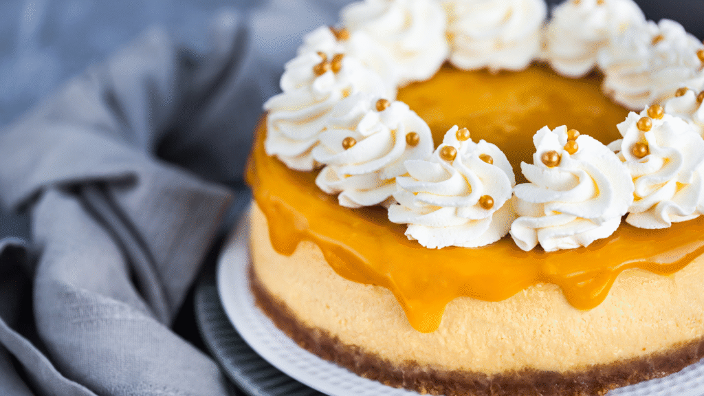 Mango Key Lime Cheesecake