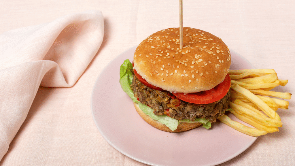 Vegan Cheeseburger