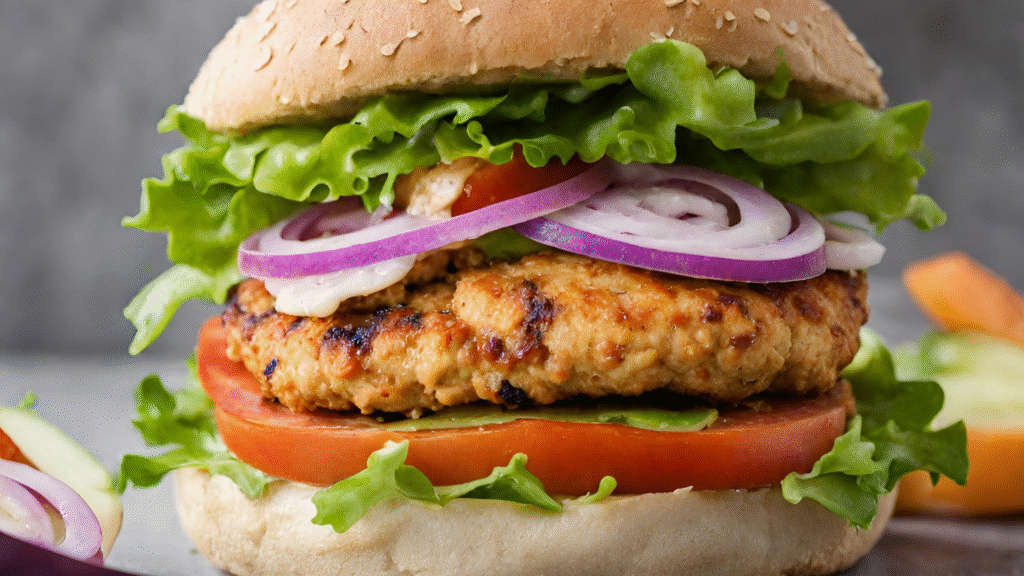 Vegan Chicken Burger