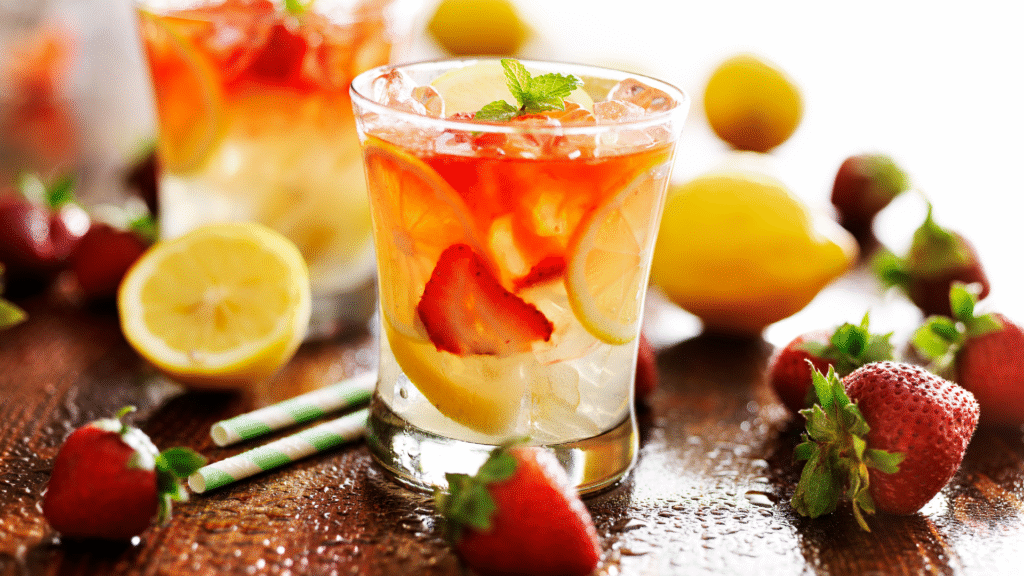 Strawberry Lemon Water