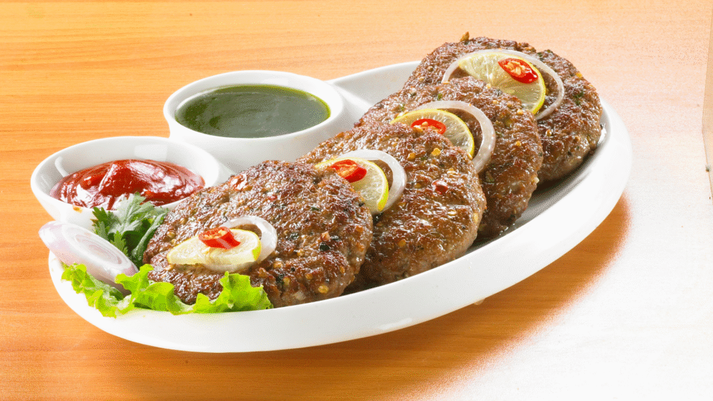 Pakistani Chapli Kabab