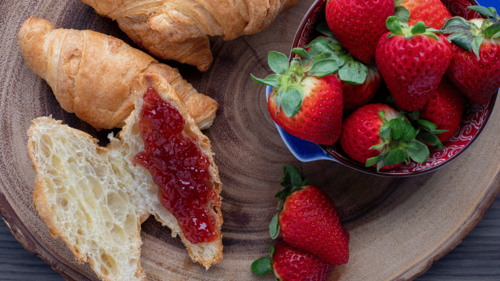 Strawberry Croissant