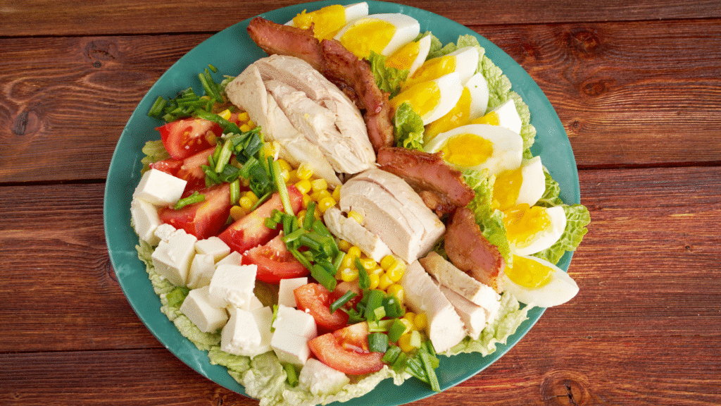 Salmon Cobb Salad