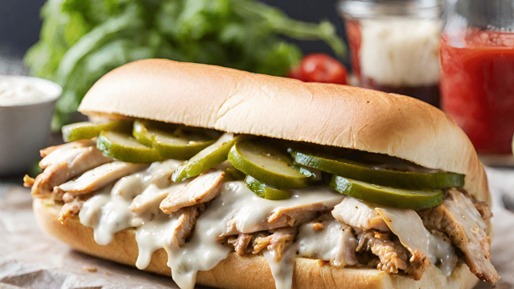 Chicken Philly Sandwich