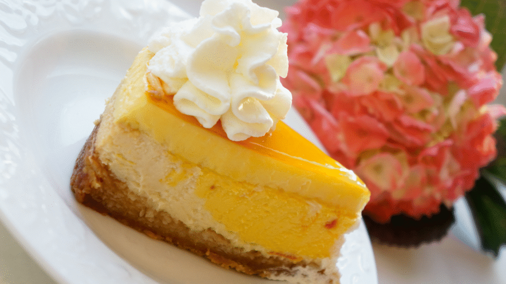 Mango Key Lime Cheesecake