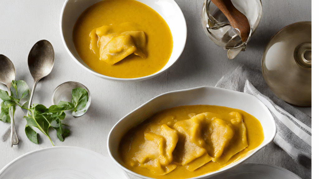 Butternut Ravioli Squash Sauce