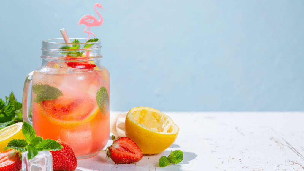 Strawberry Lemon Water