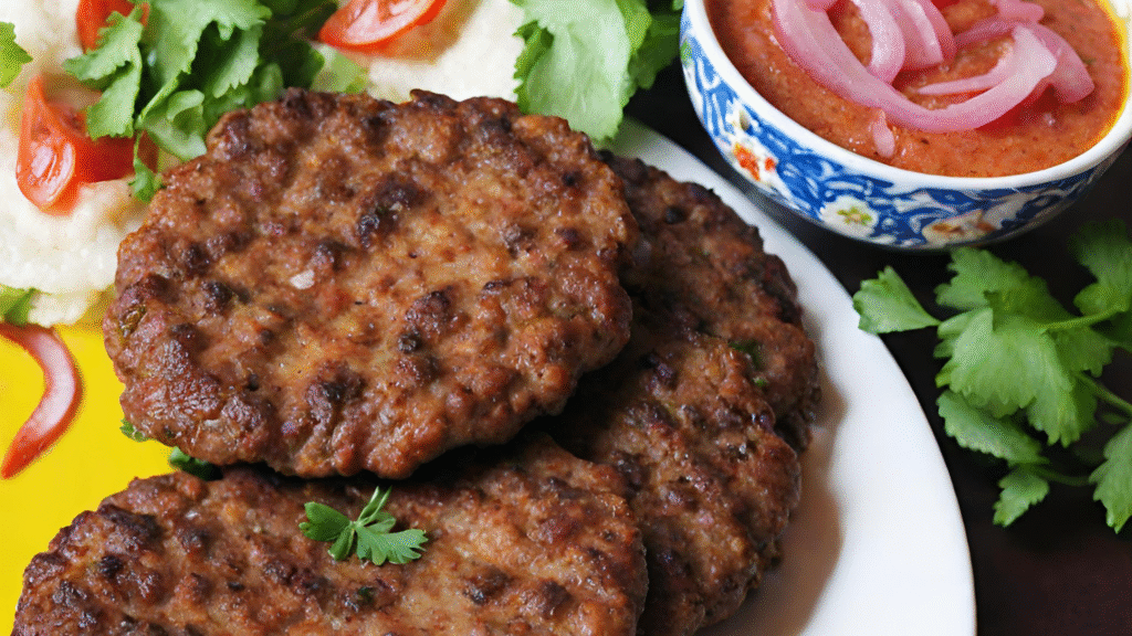 Pakistani Chapli Kabab