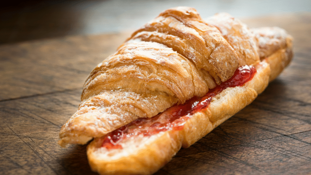 Strawberry Croissant