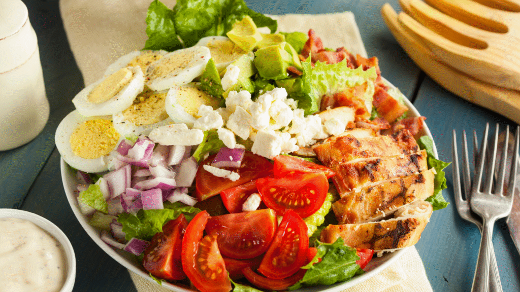 Salmon Cobb Salad