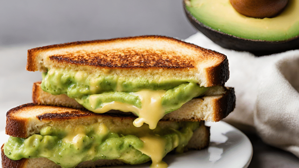 Avocado Grilled Cheese Sandwich