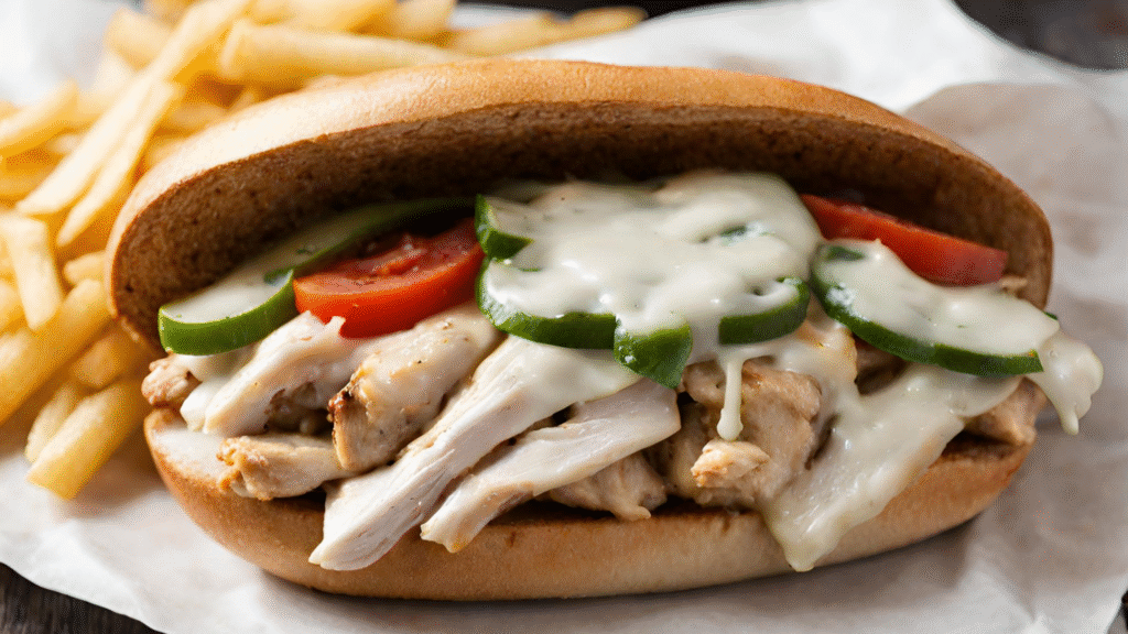 Chicken Philly Sandwich