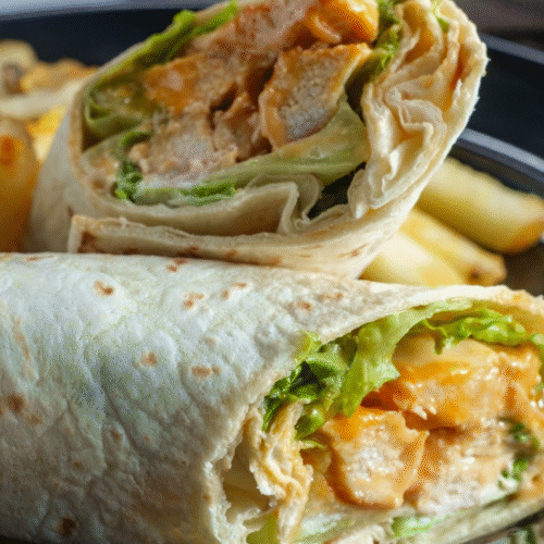 Crispy Chicken Caesar Wrap