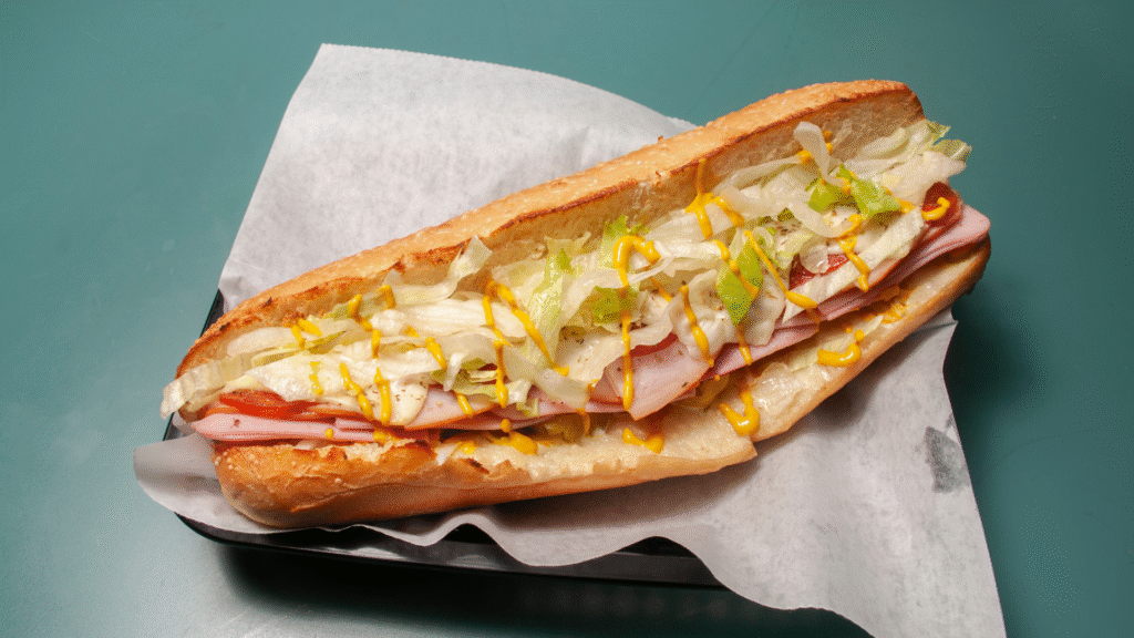 Turkey Pastrami Sandwich