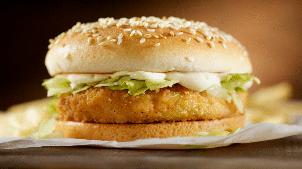 Vegan Chicken Burger