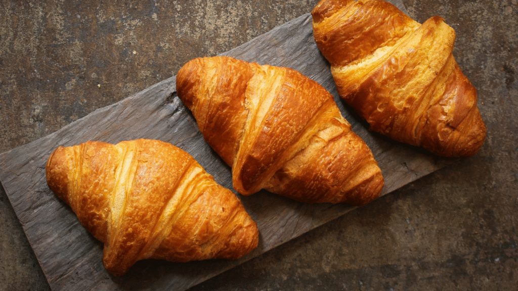 Easy sourdough croissants