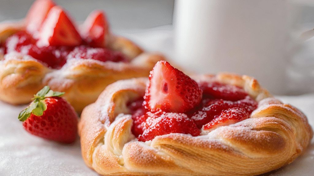 Strawberry Danish