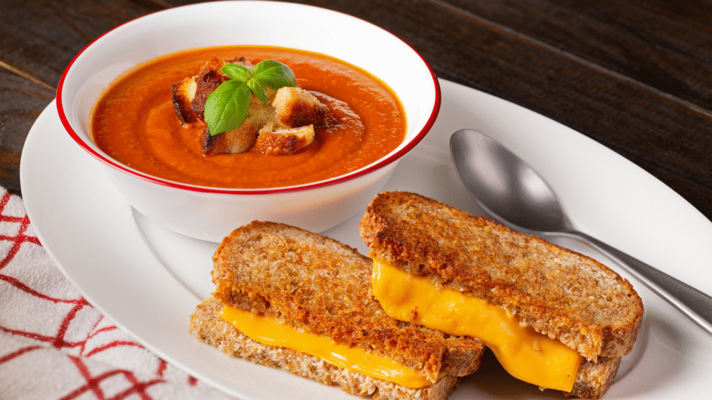 Grilled Cheese andTomato Soup