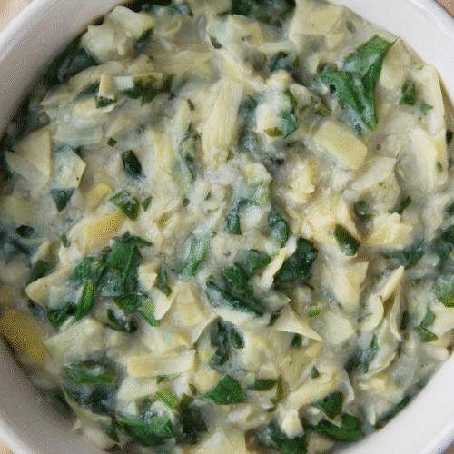Keto Spinach Artichoke Dip