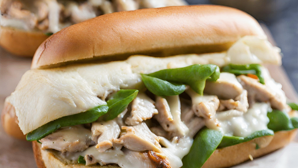 Chicken Philly Sandwich