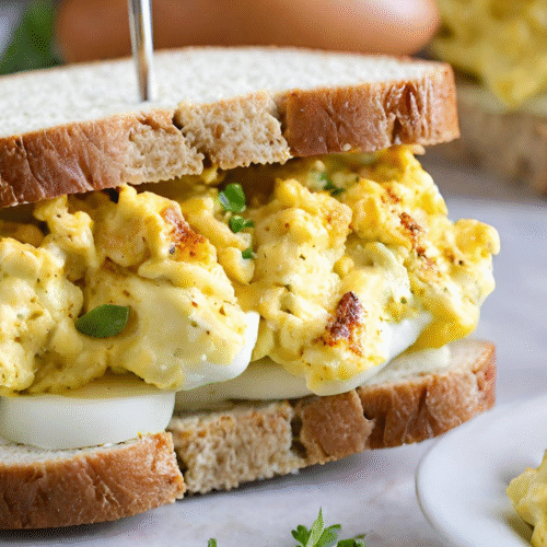 Deviled Egg Sandwich