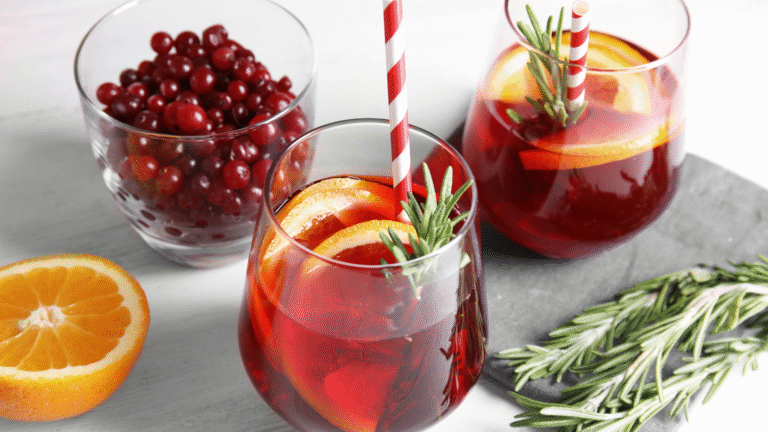Delicious Cranberry Spritzer In Just 3 Minute