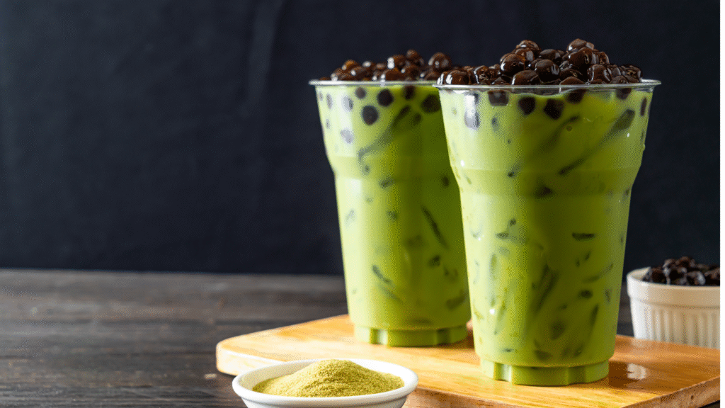 Refreshing Honeydew Milk Tea Boba In 15 Minute
