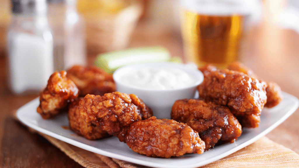 The Best Boneless Buffalo Wings: 5 Steps Recipe