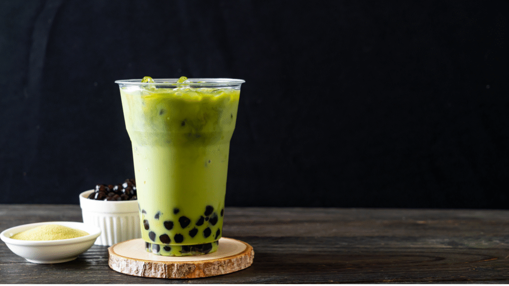 Delicious Honeydew Milk Tea Boba In 15 Minute