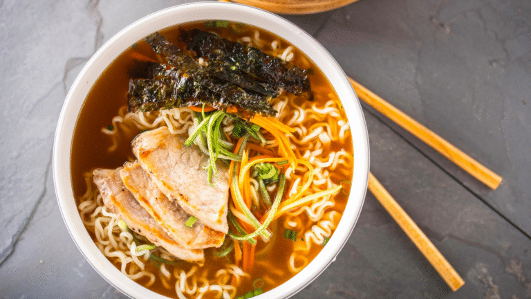 Delicious Black Garlic Ramen in Just 5 Steps