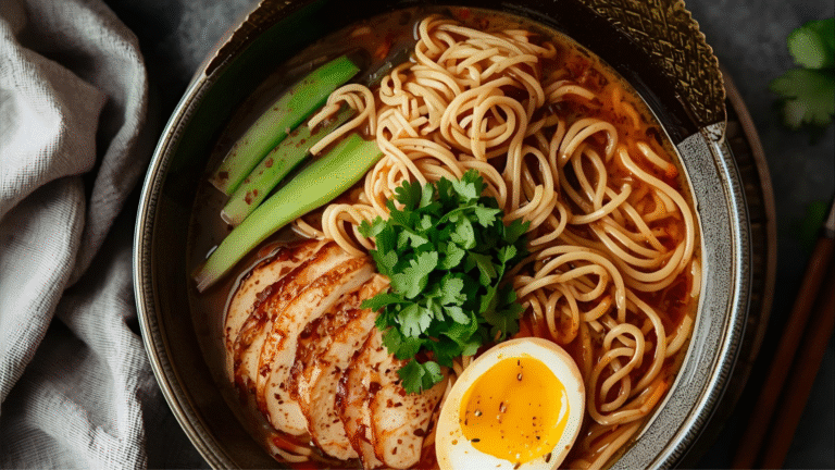 Perfect Spicy Chicken Ramen In Just Five Steps