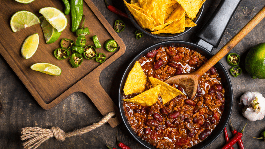 Delicious Vegetarian Skillet Chili In 5 Easy Steps
