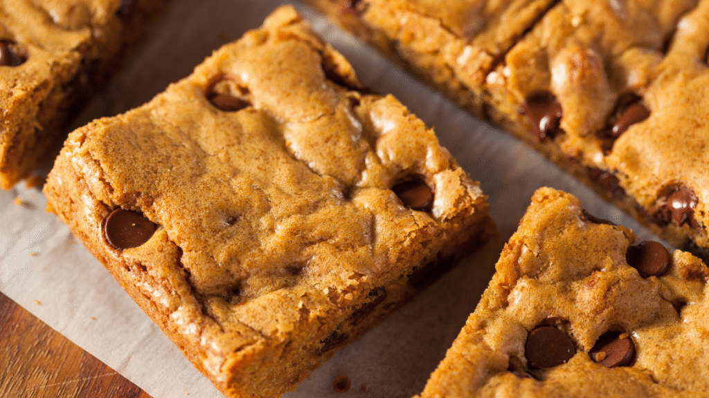 Best Chewy Chocolate Chip Blondies In Just 40 min