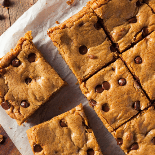 Best Chewy Chocolate Chip Blondies In Just 40 min